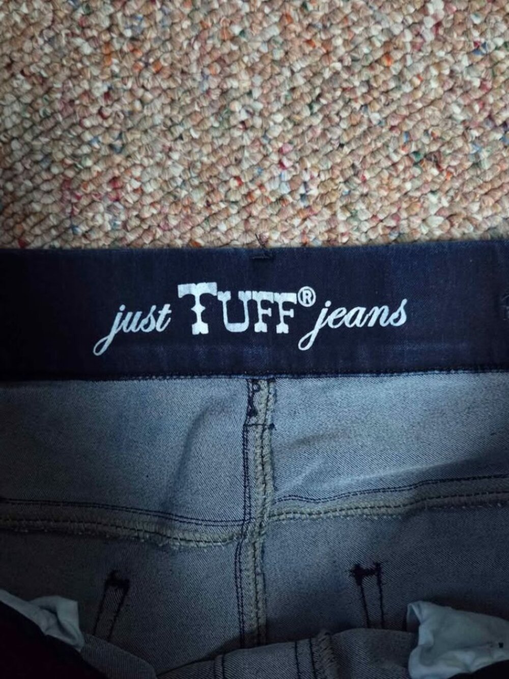 Just Tuff jeans pullon jeans size XL Cowgirl Tuff Co - Picture 3 of 4